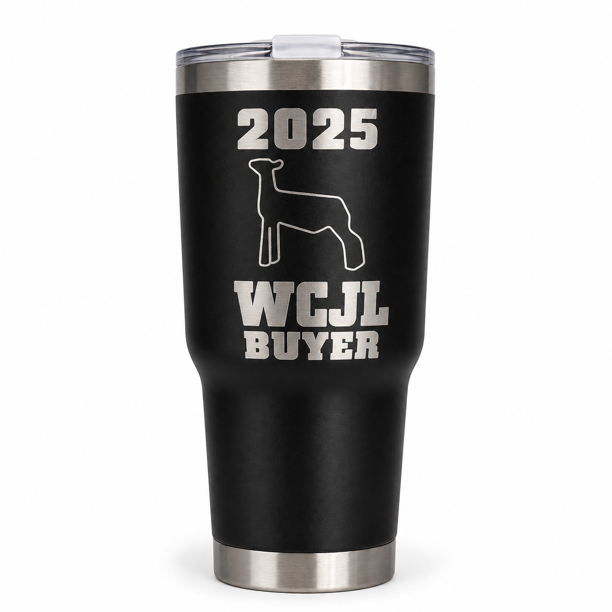 Custom Laser-Engraved Tumbler 30oz
