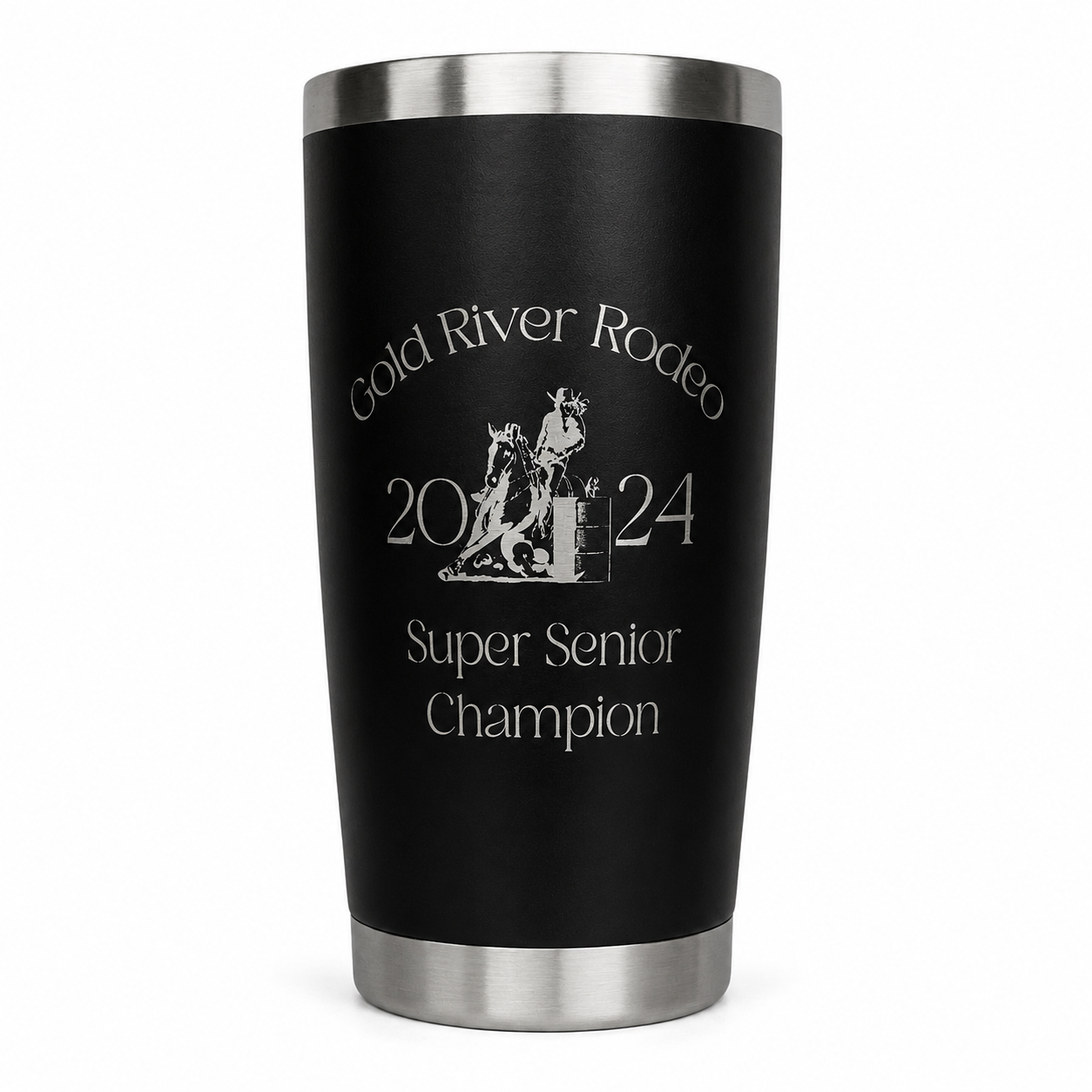 Custom Laser-Engraved Tumbler 20oz